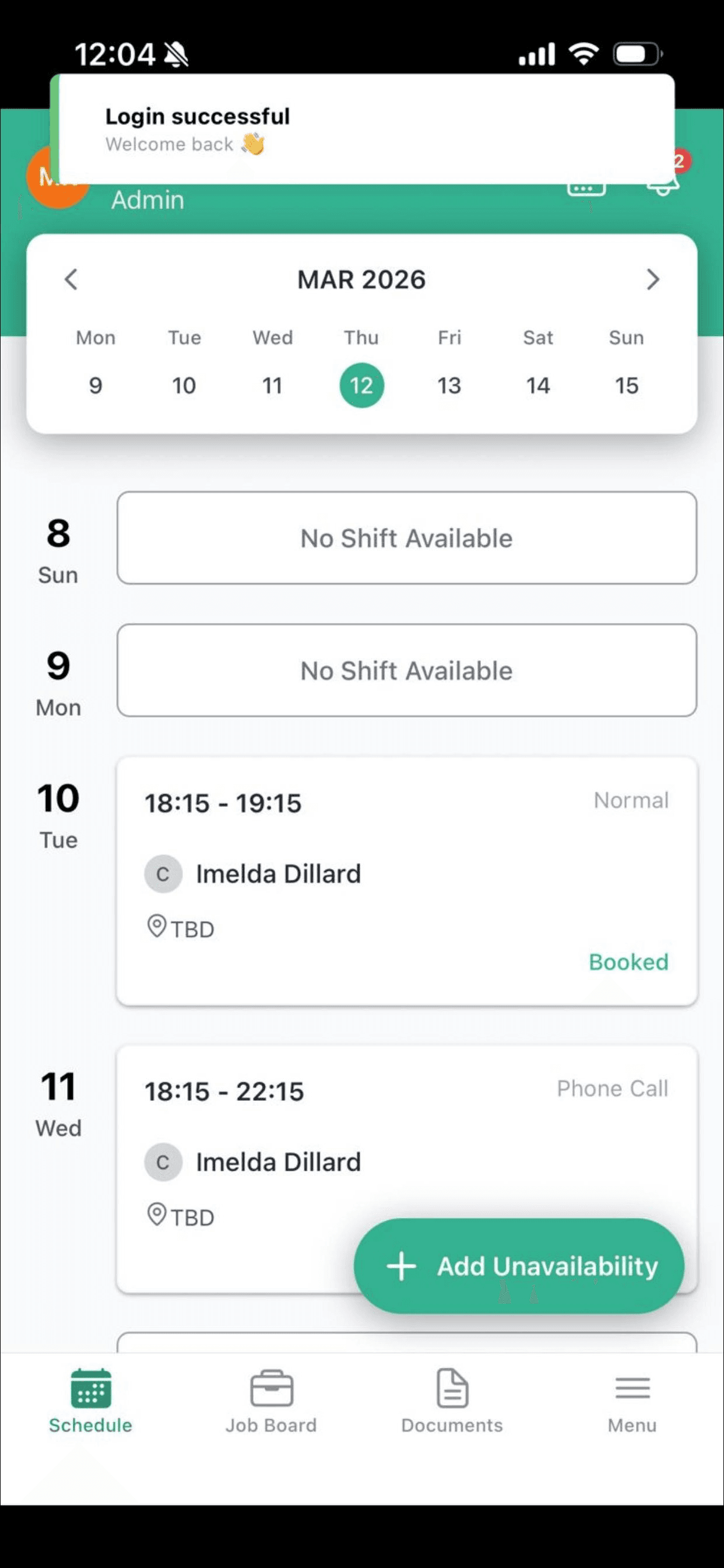 MaxPilot iOS screenshot