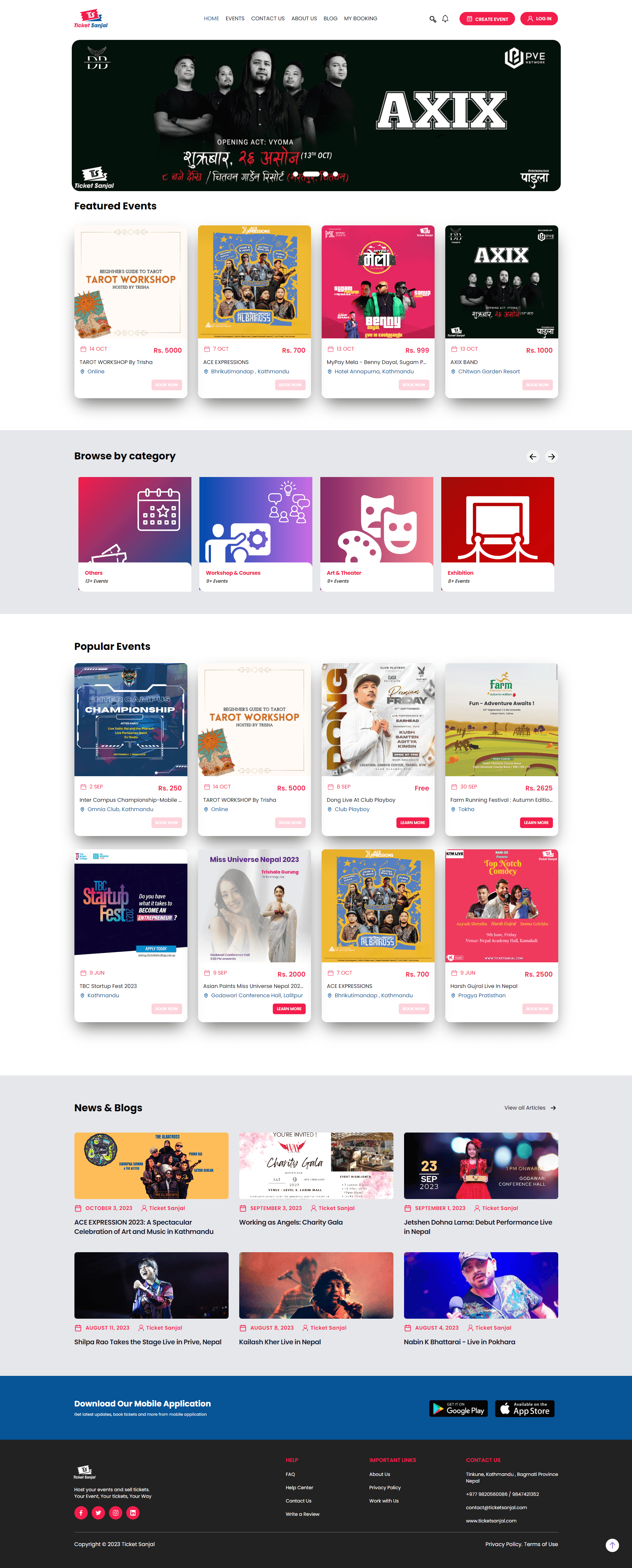 Ticket Sanjal screenshot
