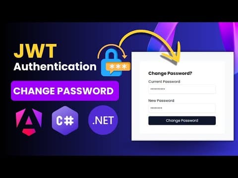Thumbnail for Change Password in Angular & ASP.NET Core Web API