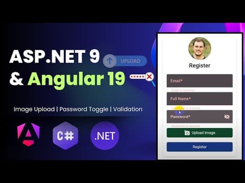 Thumbnail for Building a User Registration System with Angular and ASP.NET Core