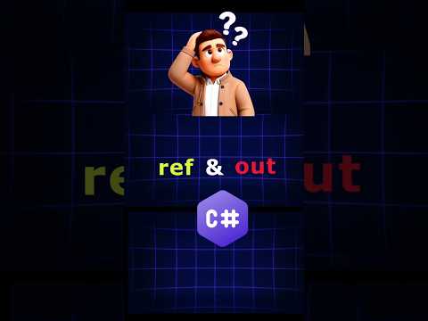 Thumbnail for C# ref vs out Explained in 60 Seconds 🚀 | Real-World Example for Beginners