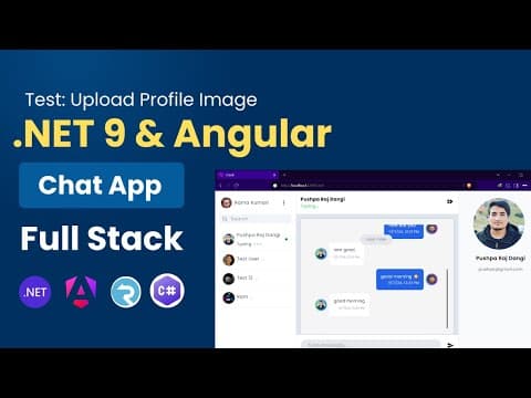 Thumbnail for Build Full Stack Chat App: Test Image Upload with Postman | ASP.NET Core & Angular