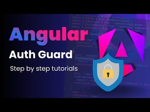 Thumbnail for Angular Auth Guard & Wildcard Routes with ASP.NET Core SignalR | Full Guide for Secure Routing