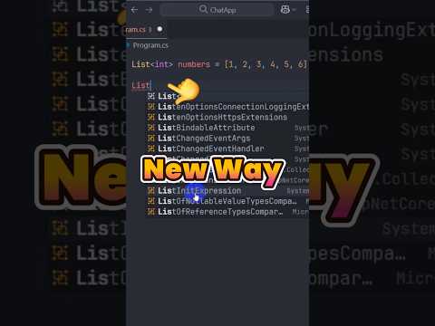 Thumbnail for Old C# vs LINQ – Cleaner Code in Seconds! #csharp #coding #cleancode #linq