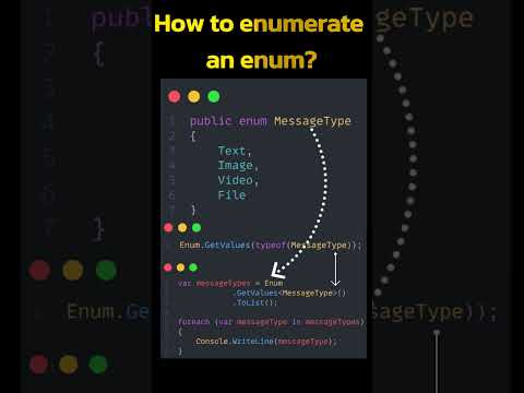Thumbnail for Effortlessly Enumerate C# Enums in Seconds!