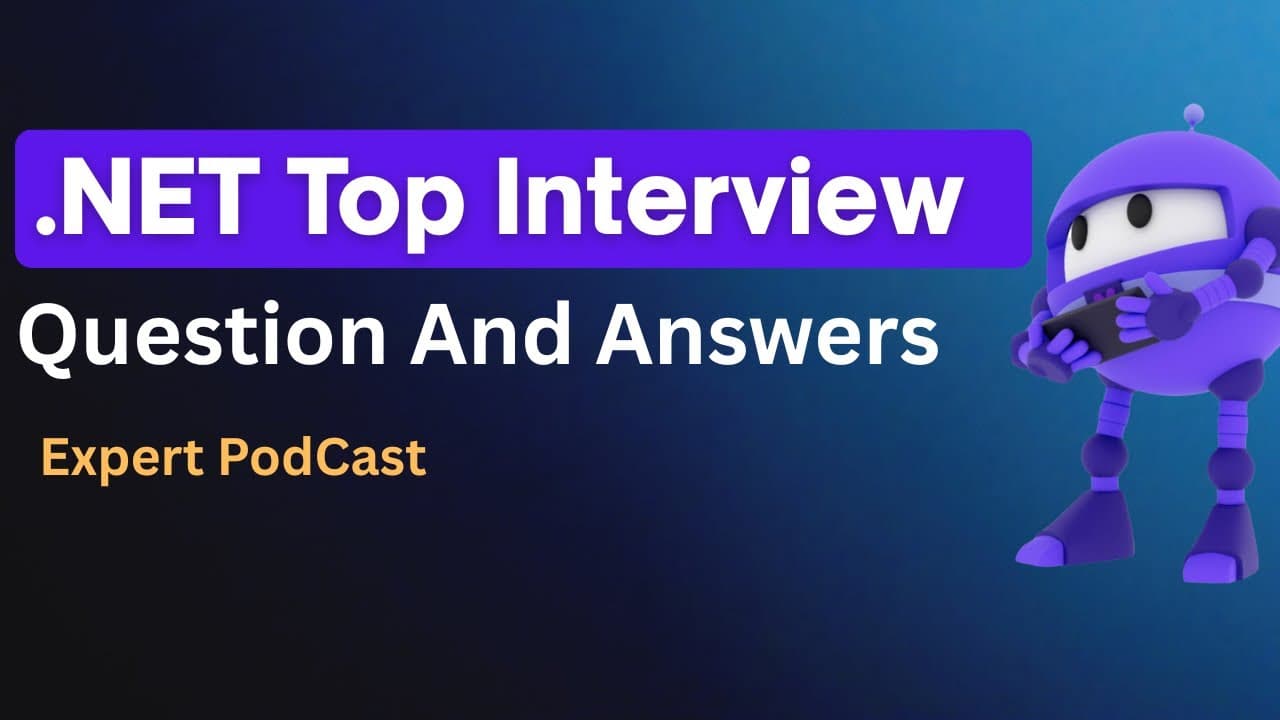Thumbnail for video: Crack .NET Interviews: Pro Tips & Top Questions Answered | Podcast Edition