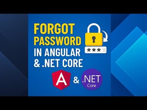 Thumbnail for [SOLVED] Forgot Password Workflow: Angular Frontend & ASP.NET Core Backend