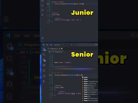 How Senior Developers Write Cleaner Code Than Juniors | Code Examples #csharp #dotnet10