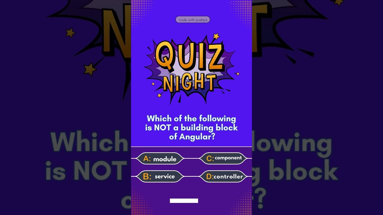 Thumbnail for video: Angular 17 Quiz #angular17 #quiz