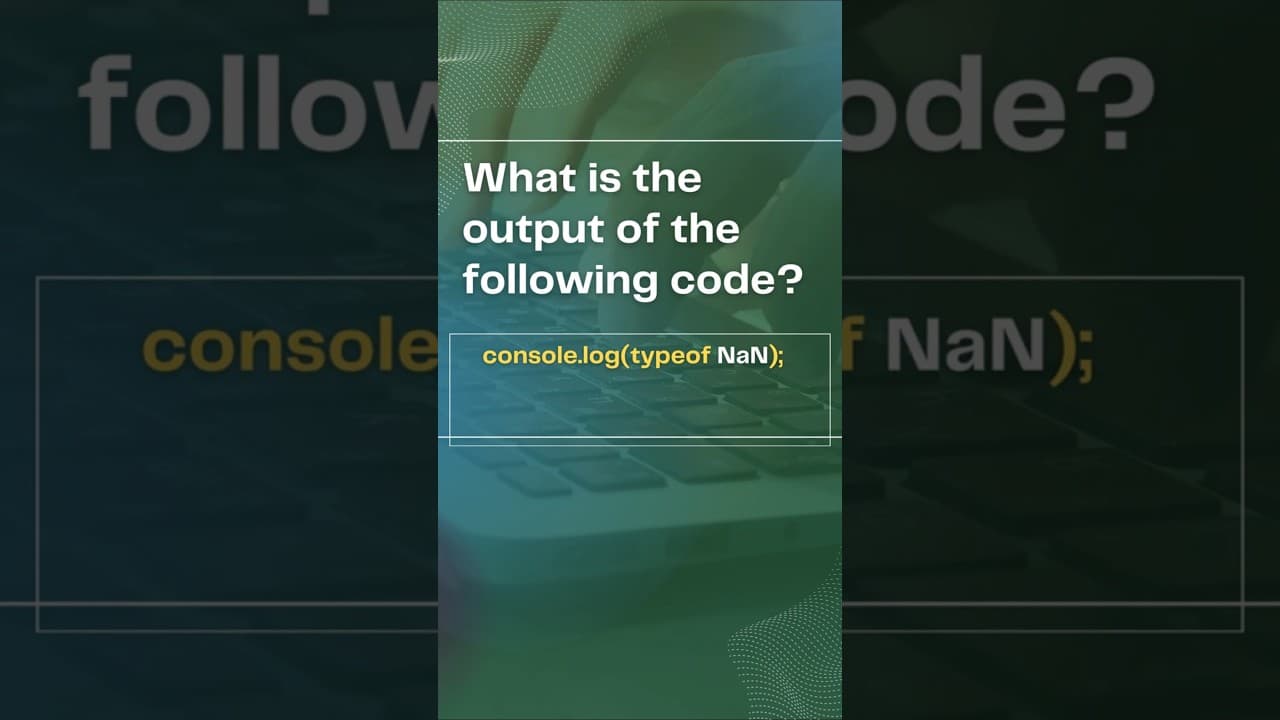Thumbnail for video: JS Short #quiz #webdevelopment #js #javascript