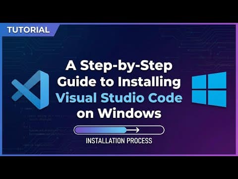 Thumbnail for A Step-by-Step Guide to Installing Visual Studio Code on Windows 10