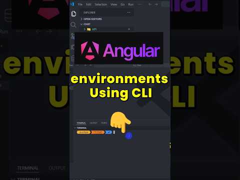 Thumbnail for Angular Hack: Instantly Create Environments Like a Pro! #short #angular