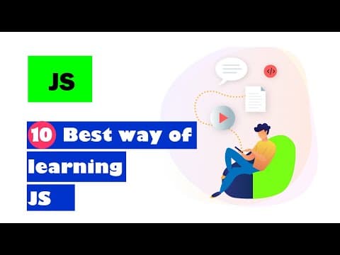 Thumbnail for Best Way To learn Javascript 2023