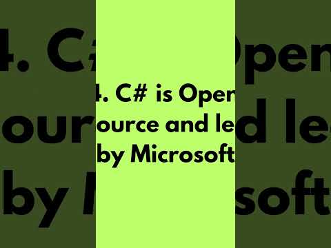 Thumbnail for 10 reasons why you should learn C# in 2023 #csharp