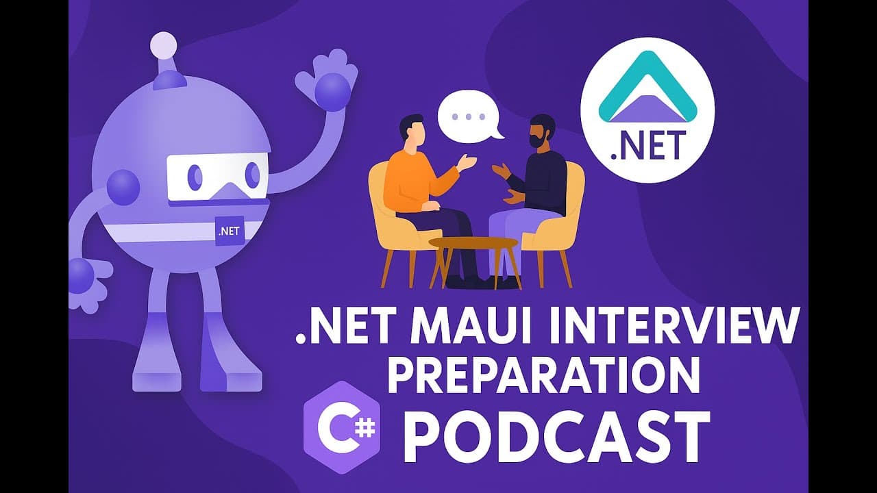 Thumbnail for video: .NET MAUI Interview Preparation Podcast – Ace Your Next Job