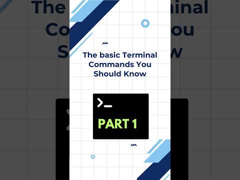 Thumbnail for The basic Terminal Commands You Should Know #coding #cmd