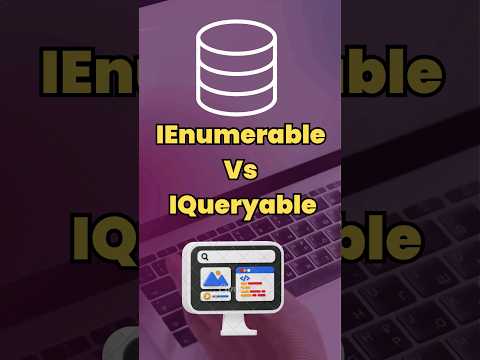 Thumbnail for IQuerable Vs IEnumerable #coding #coding