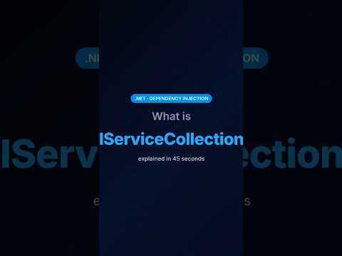 Thumbnail for IServiceCollection Explained FAST | ASP.NET Dependency Injection