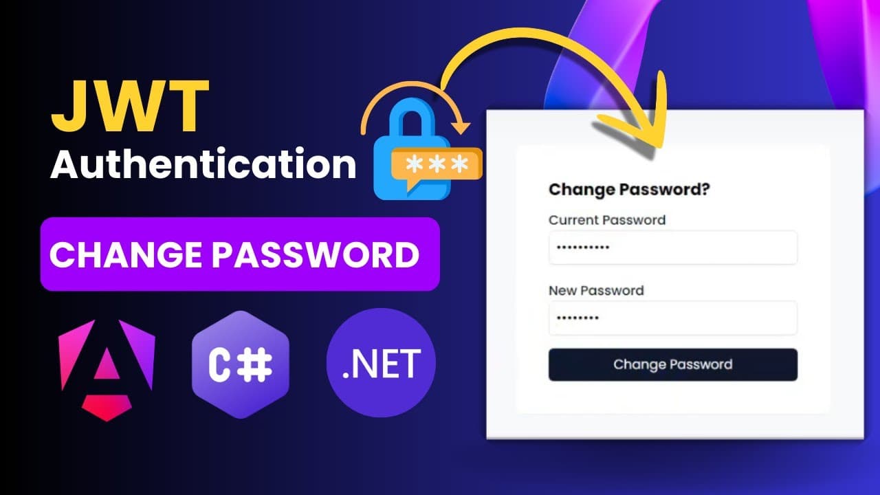 Thumbnail for video: Change Password in Angular & ASP.NET Core Web API