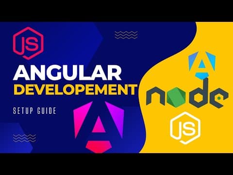 Thumbnail for Angular Development Environment Setup With Ease