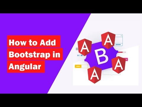 Thumbnail for How to Add Bootstrap in Angular