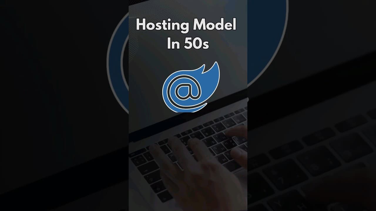 Thumbnail for video: Blazor Hosting Model in 50second #programming #blazor #csharp