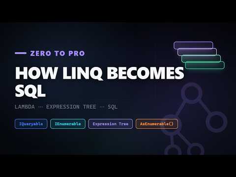 Thumbnail for How LINQ Gets Converted to SQL (Zero to Pro)