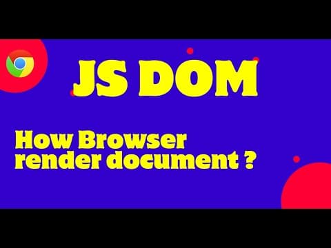 Thumbnail for How Browsers Render Documents: A Deep Dive into Web Page Rendering