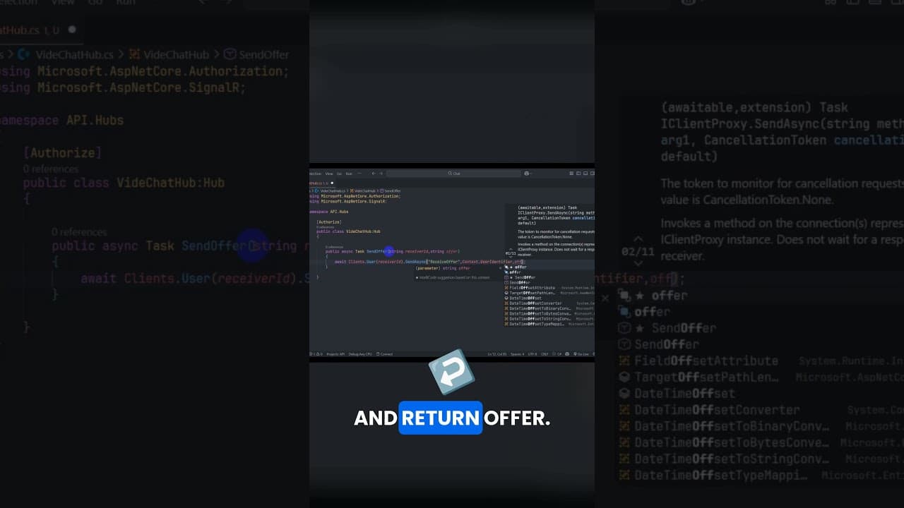 Thumbnail for video: ASP.NET Signlar and WebRTC Video Calling App