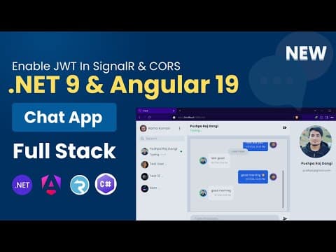 Thumbnail for Enable CORS And JWT Auth | ASP.NET Core & Angular