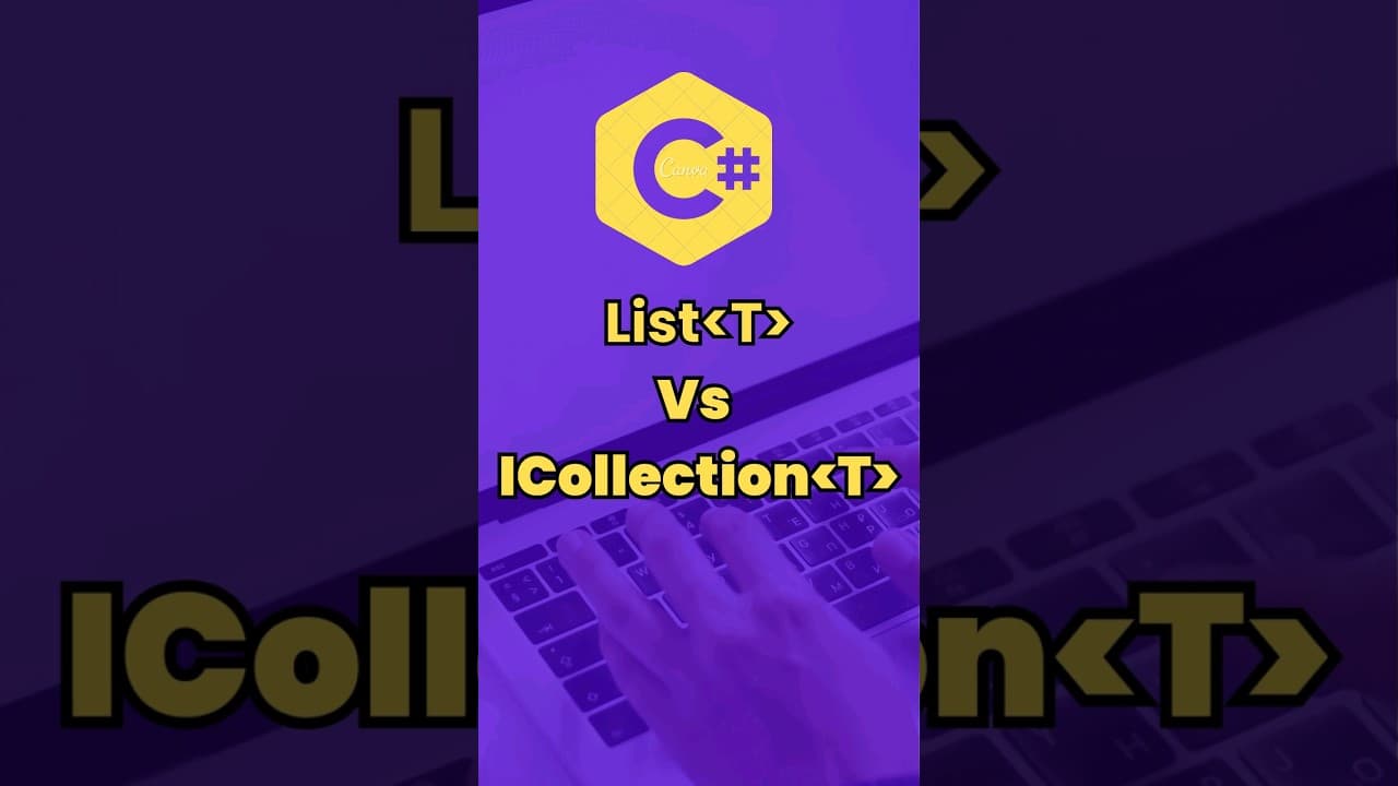 Thumbnail for video: list Vs ICollection c#