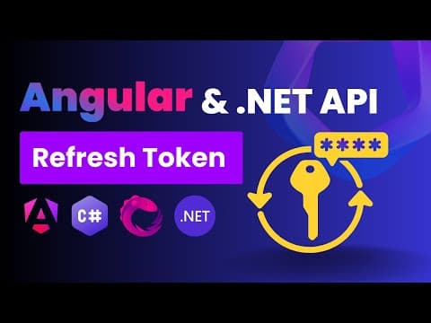 Thumbnail for Angular & ASP.NET Core Refresh Tokens: A Step-by-Step Tutorial