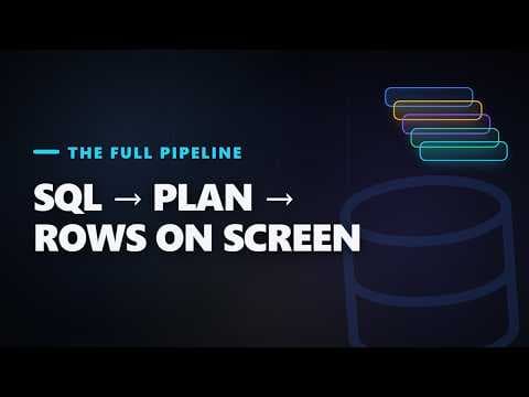 Thumbnail for What Happens When You Run a SQL Query? (Zero to Pro)